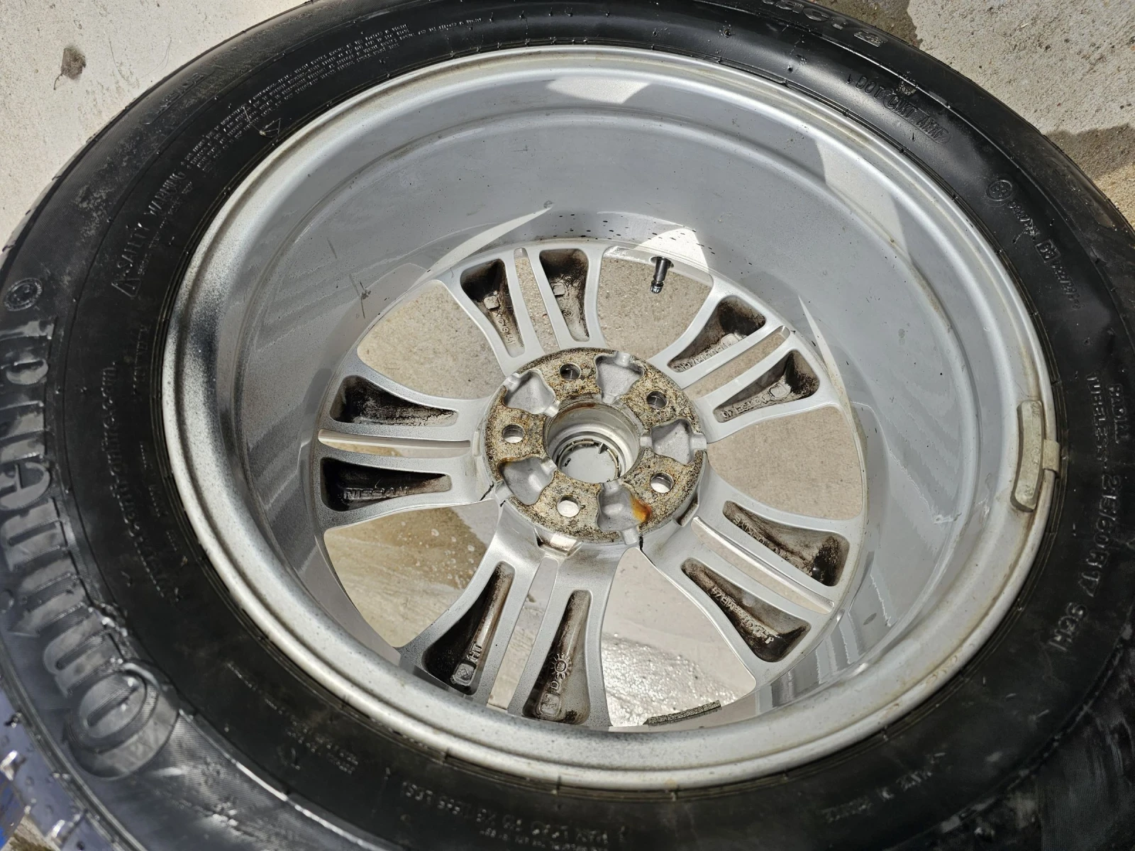 Гуми с джанти Continental 215/60R17, снимка 5 - Гуми и джанти - 53987271