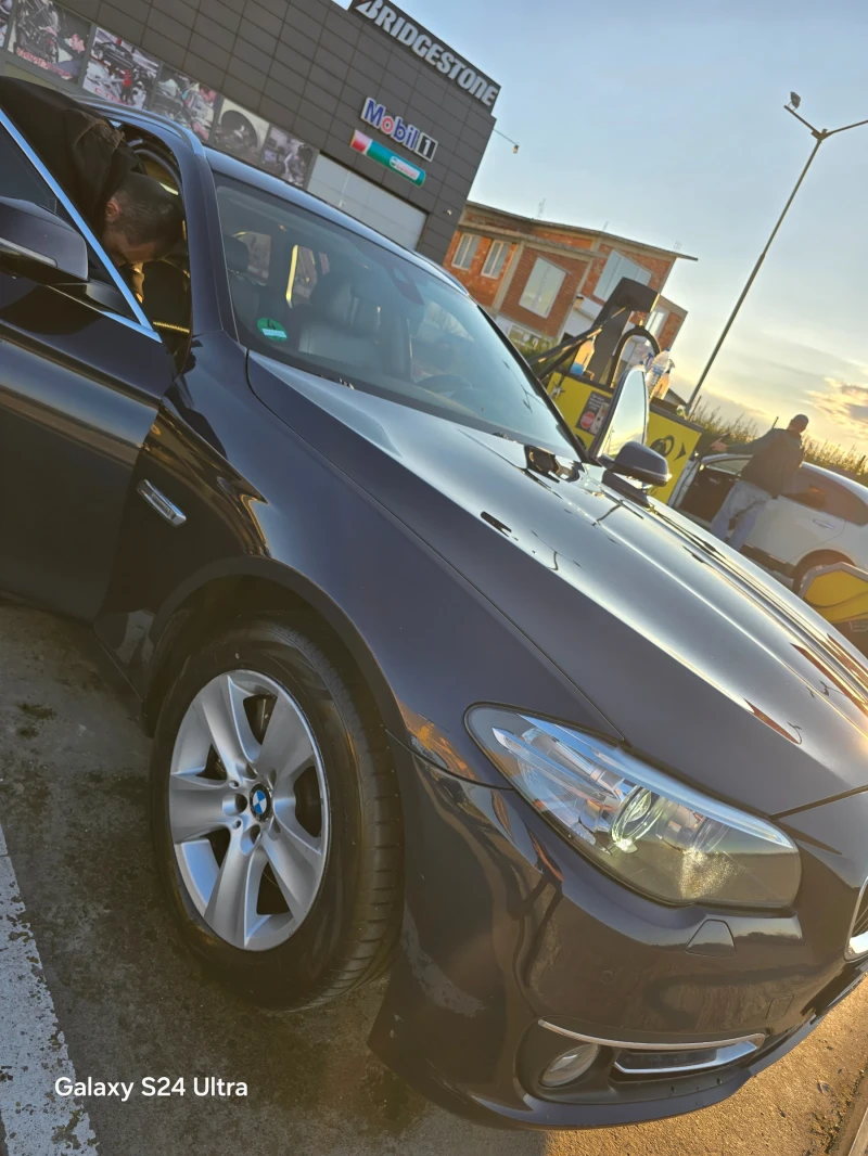 BMW 535 D LUXURY/4x4/HEAD UP/Нави/Подгрев/Обдух/кожа Mocca, снимка 3 - Автомобили и джипове - 52450138