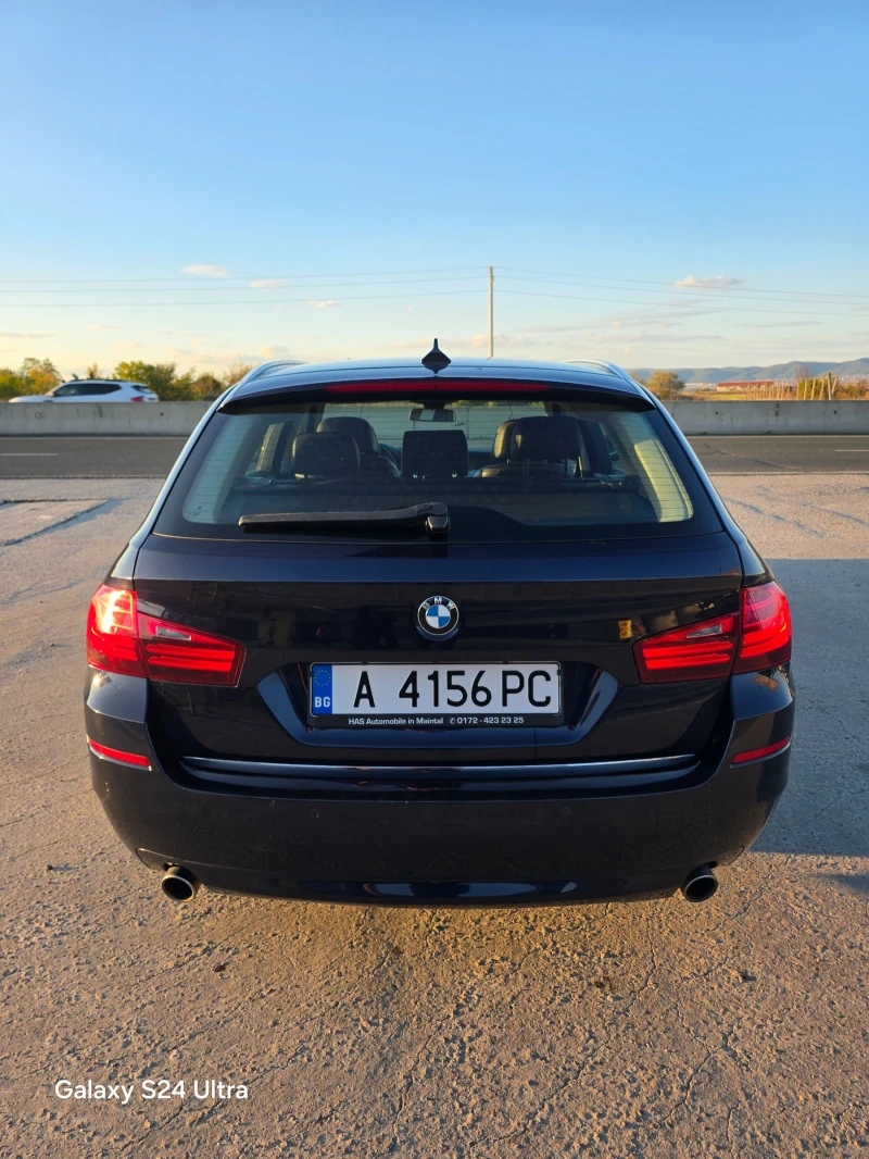BMW 535 D LUXURY/4x4/HEAD UP/Нави/Подгрев/Обдух/кожа Mocca, снимка 4 - Автомобили и джипове - 52450138