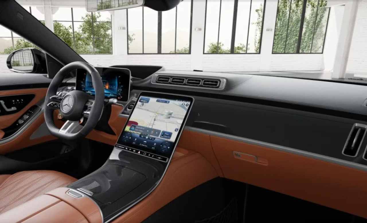 Mercedes-Benz S 63 AMG E/612HP/PANO/360CAM/DIGITAL/BURM-3D/CARPLAY/566f - изображение 10