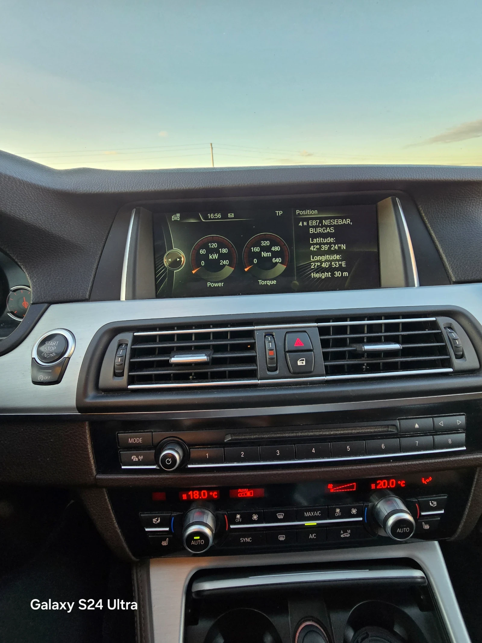 BMW 535 D LUXURY/4x4/HEAD UP/NAVI/PODGREV/MEMO/PANO/FULL | Mobile.bg   13