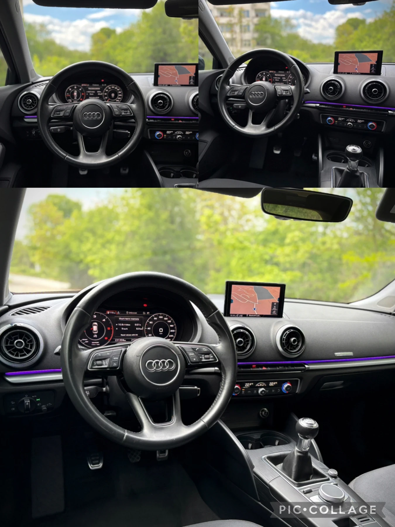 Audi A3 * S-LINE * MATRIX * DIGITAL * СЕРВИЗНА ИСТОРИЯ * , снимка 14 - Автомобили и джипове - 54391893