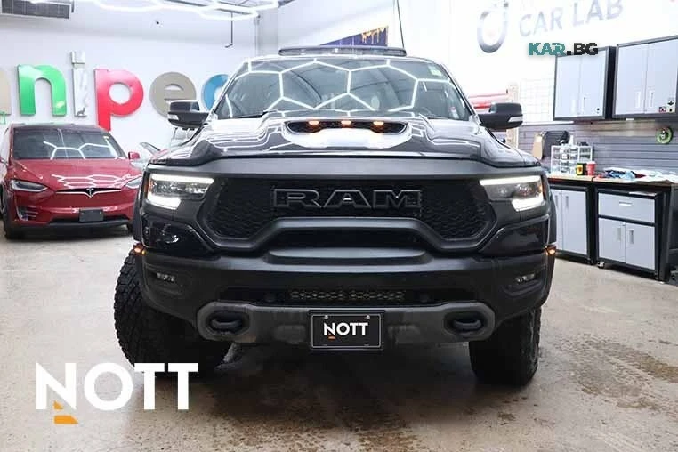 Dodge RAM 1500 TRX* Crew Cab* 4WD* КОЖА* ПОДГРЕВ* ПАНО* КАМЕРА* , снимка 7 - Автомобили и джипове - 55990251
