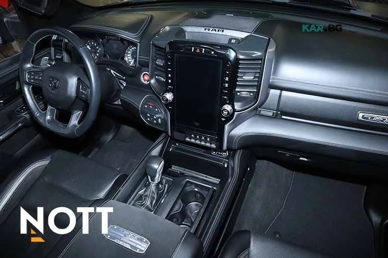 Dodge RAM 1500 TRX* Crew Cab* 4WD* КОЖА* ПОДГРЕВ* ПАНО* КАМЕРА* , снимка 14 - Автомобили и джипове - 55990251