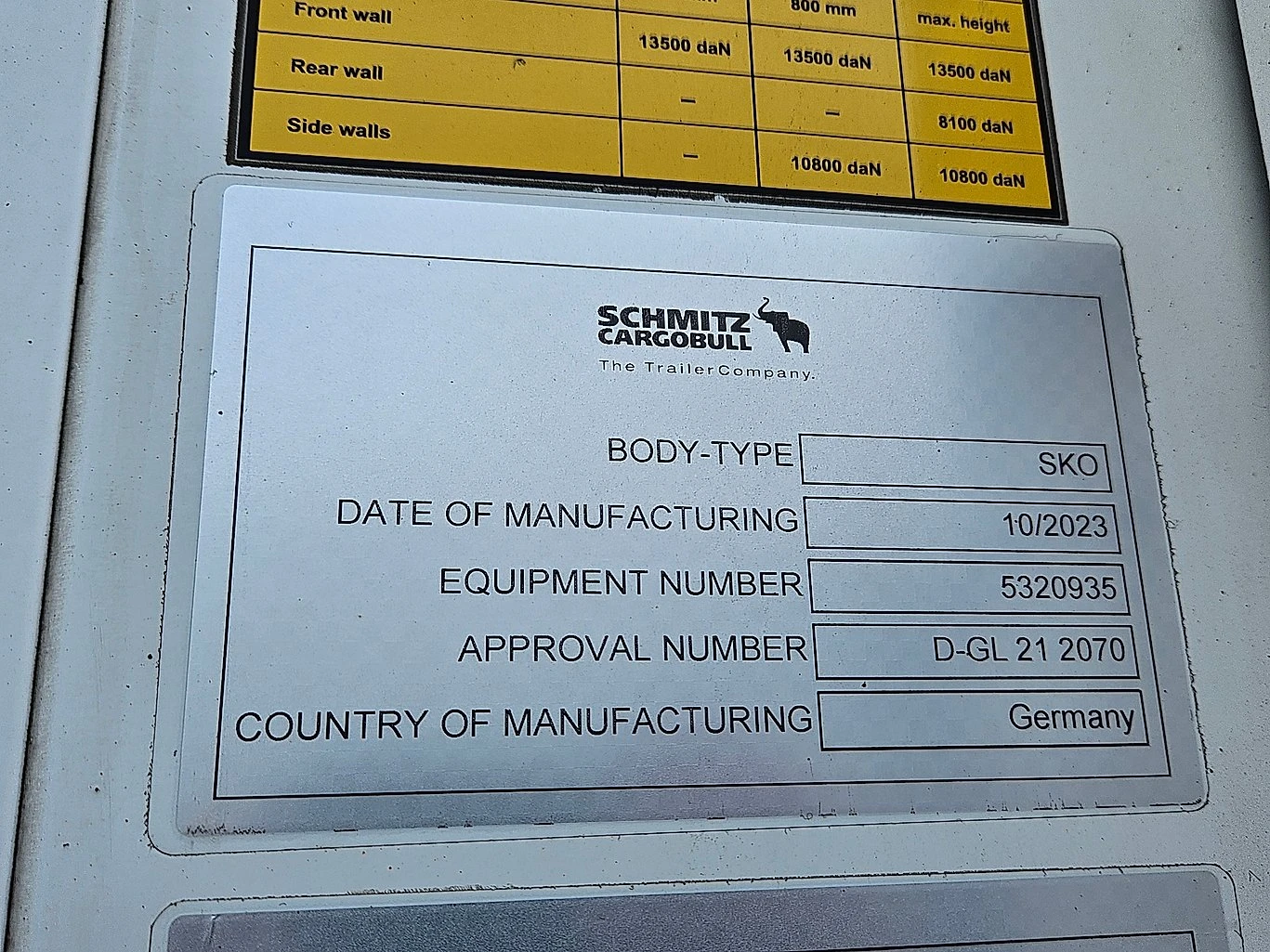 Полуремарке Schmitz SCB* S3, снимка 14 - Ремаркета - 53843021