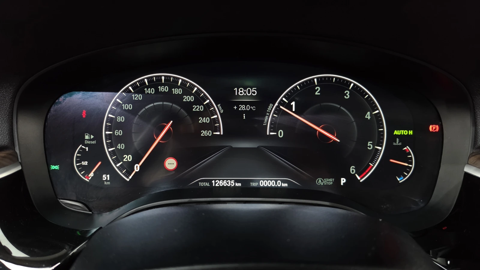 BMW 520 BLIND SPOT* ЕЛ. БАГАЖНИК* HUD* ЛЮК* КРАЙНА ЦЕНА, снимка 8 - Автомобили и джипове - 55344732