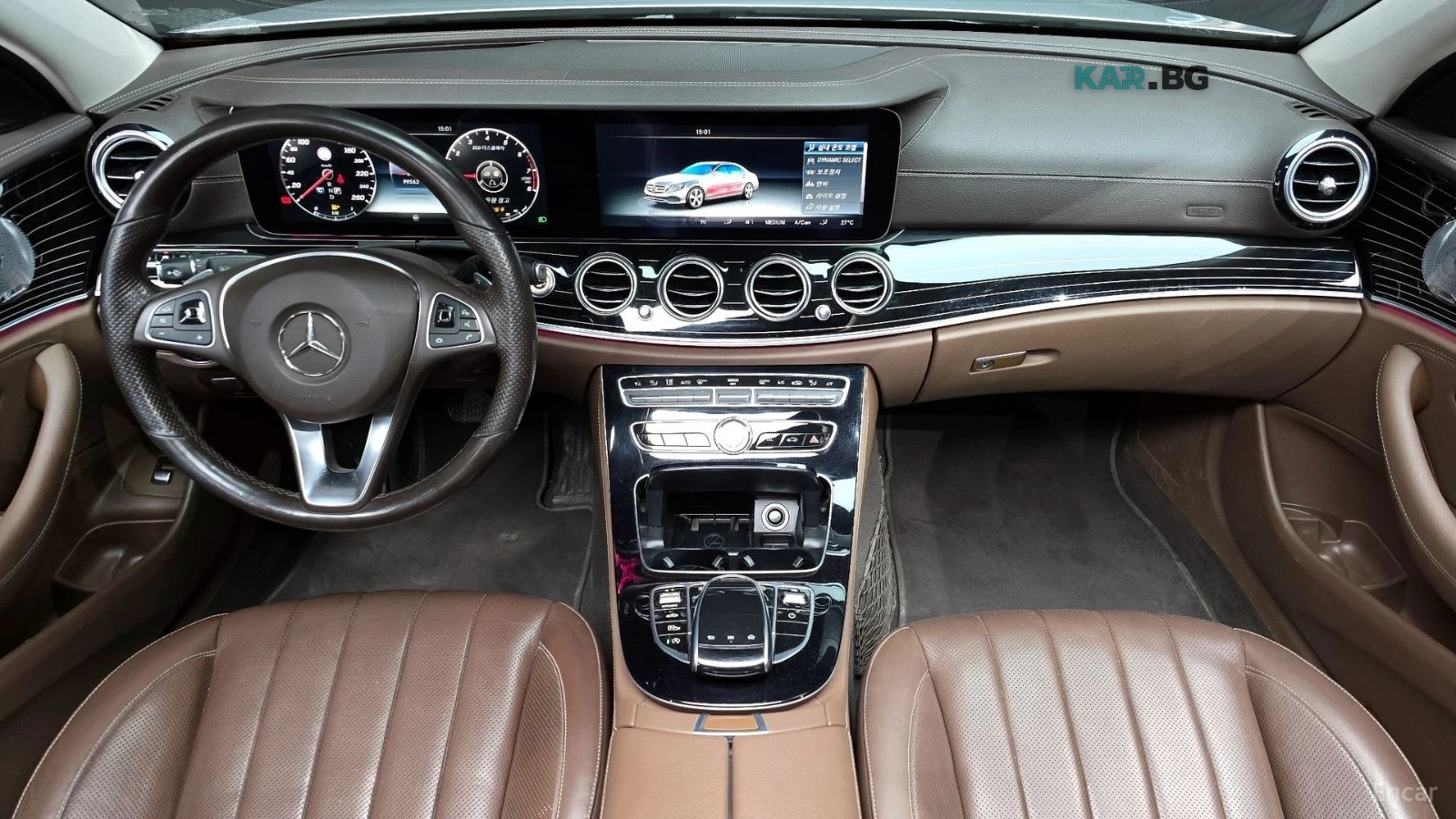 Mercedes-Benz E 400 4MATIC EXCLUSIVE* HUD* КОЖА* ОБДУХ* НАВИ* ПАНО, снимка 6 - Автомобили и джипове - 55944673
