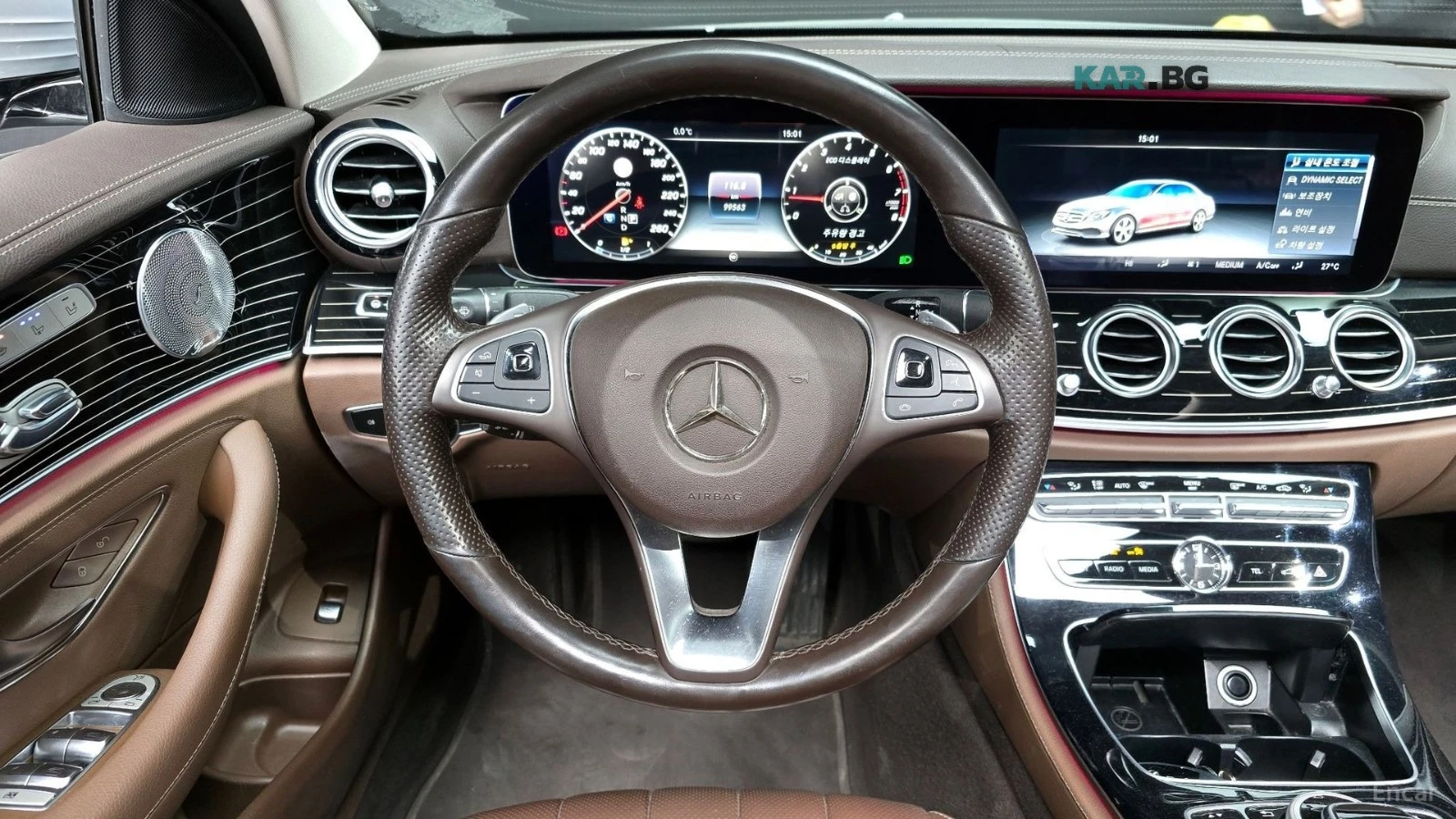 Mercedes-Benz E 400 4MATIC EXCLUSIVE* HUD* КОЖА* ОБДУХ* НАВИ* ПАНО, снимка 12 - Автомобили и джипове - 55944673