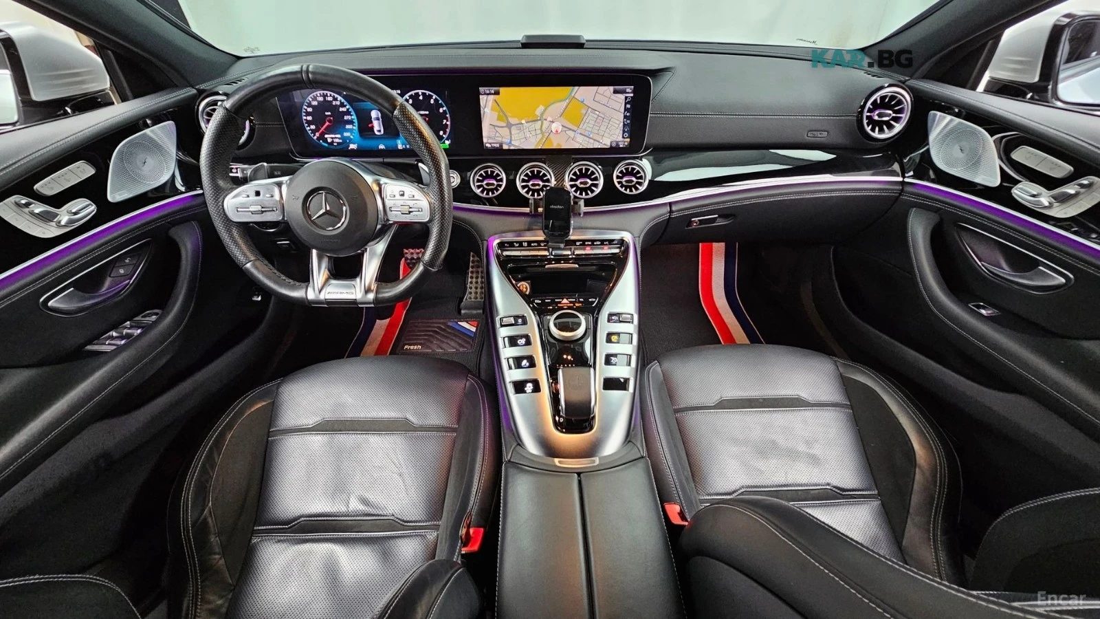 Mercedes-Benz AMG GT 43* 4MATIC* DISTRONIC* 360* ПОДГРЕВ* ОБДУХ* , снимка 5 - Автомобили и джипове - 55951060