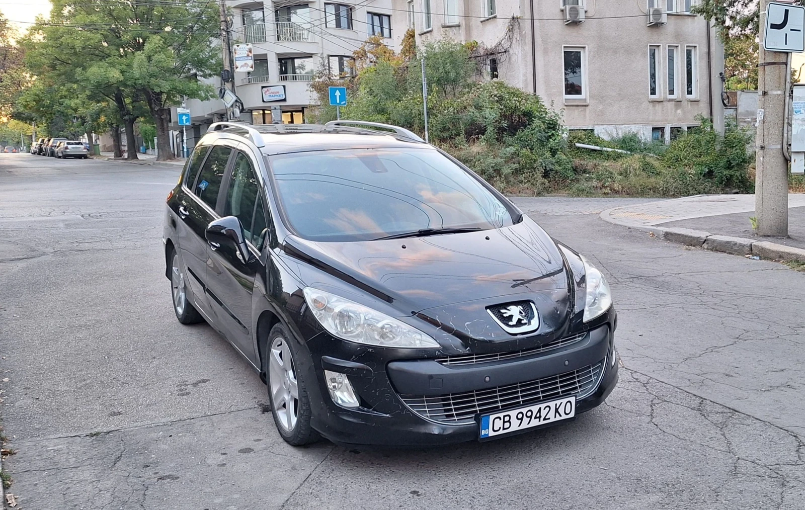 Peugeot 308 2.0hdi 7места Панорама 6 скорости Теглич, снимка 12 - Автомобили и джипове - 56156384