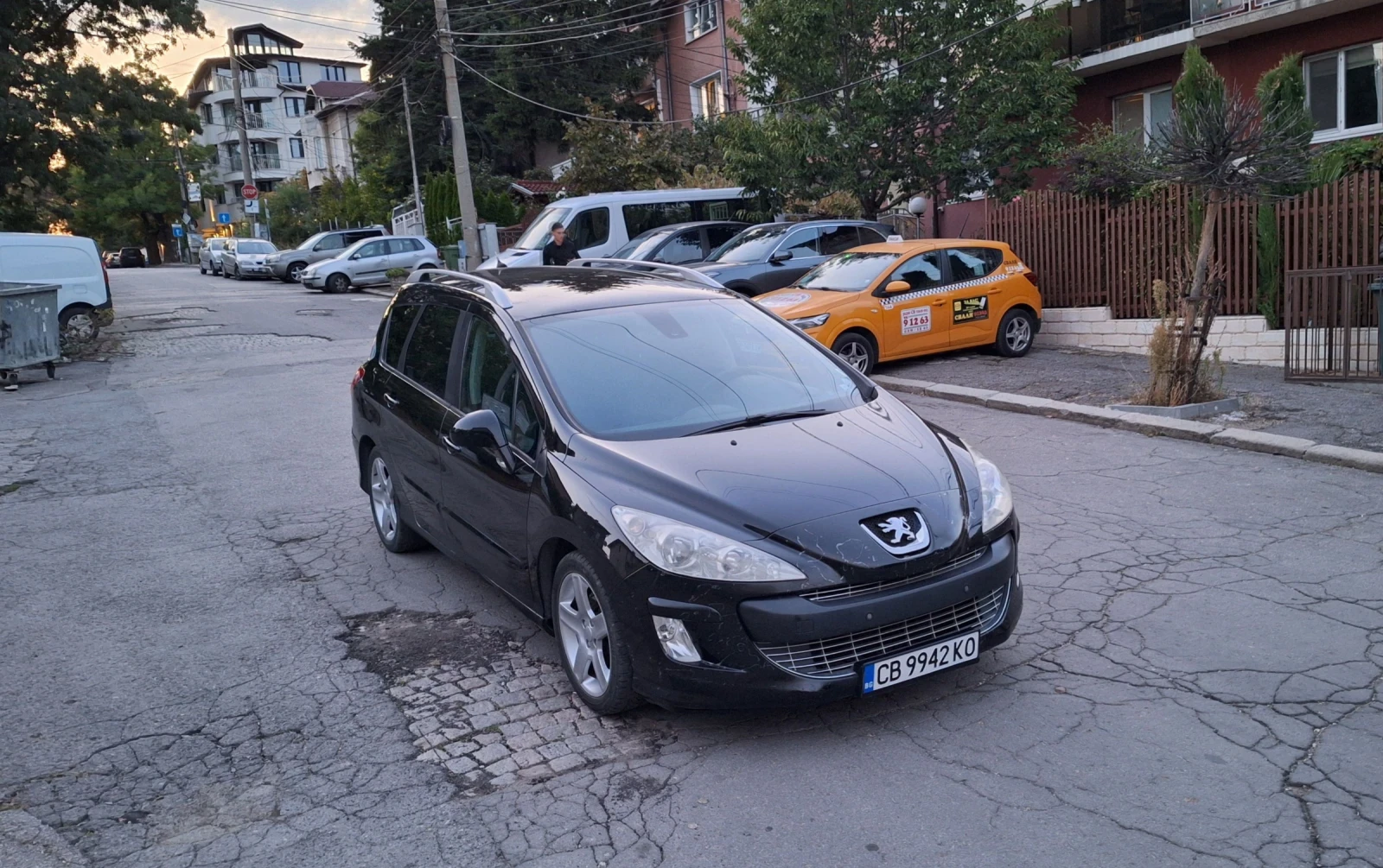 Peugeot 308 2.0hdi 7места Панорама 6 скорости Теглич, снимка 16 - Автомобили и джипове - 56156384