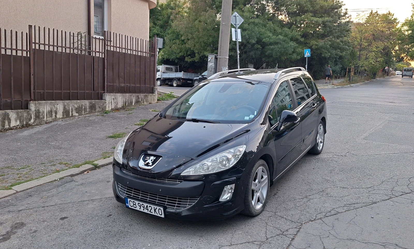 Peugeot 308 2.0hdi 7места Панорама 6 скорости Теглич, снимка 2 - Автомобили и джипове - 56156384