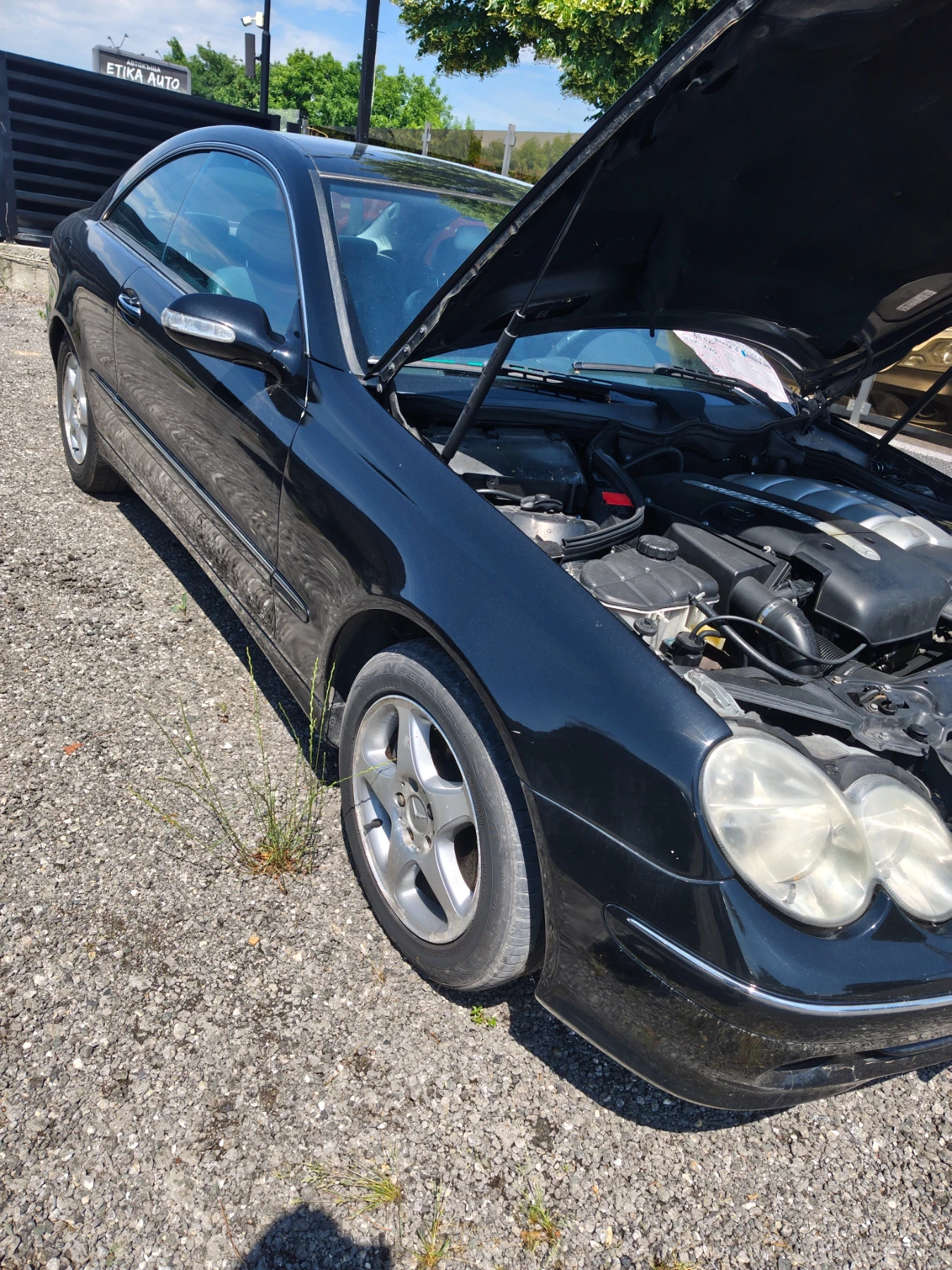 Mercedes-Benz CLK 270cdi, снимка 4 - Автомобили и джипове - 56227829