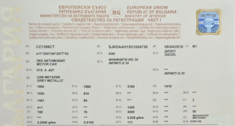 Infiniti Q30 1.5 Diesel Premium , снимка 11 - Автомобили и джипове - 52949929