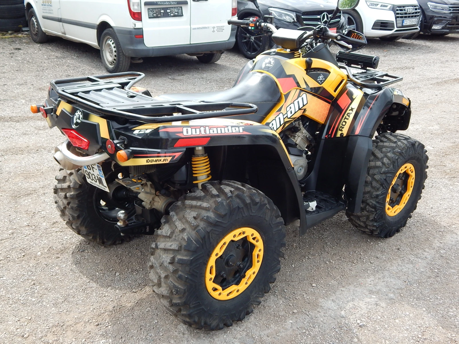 Can-Am Outlander * 800* 4X4* ХИДРАВЛИКА* , снимка 5 - Мотоциклети и мототехника - 54620167