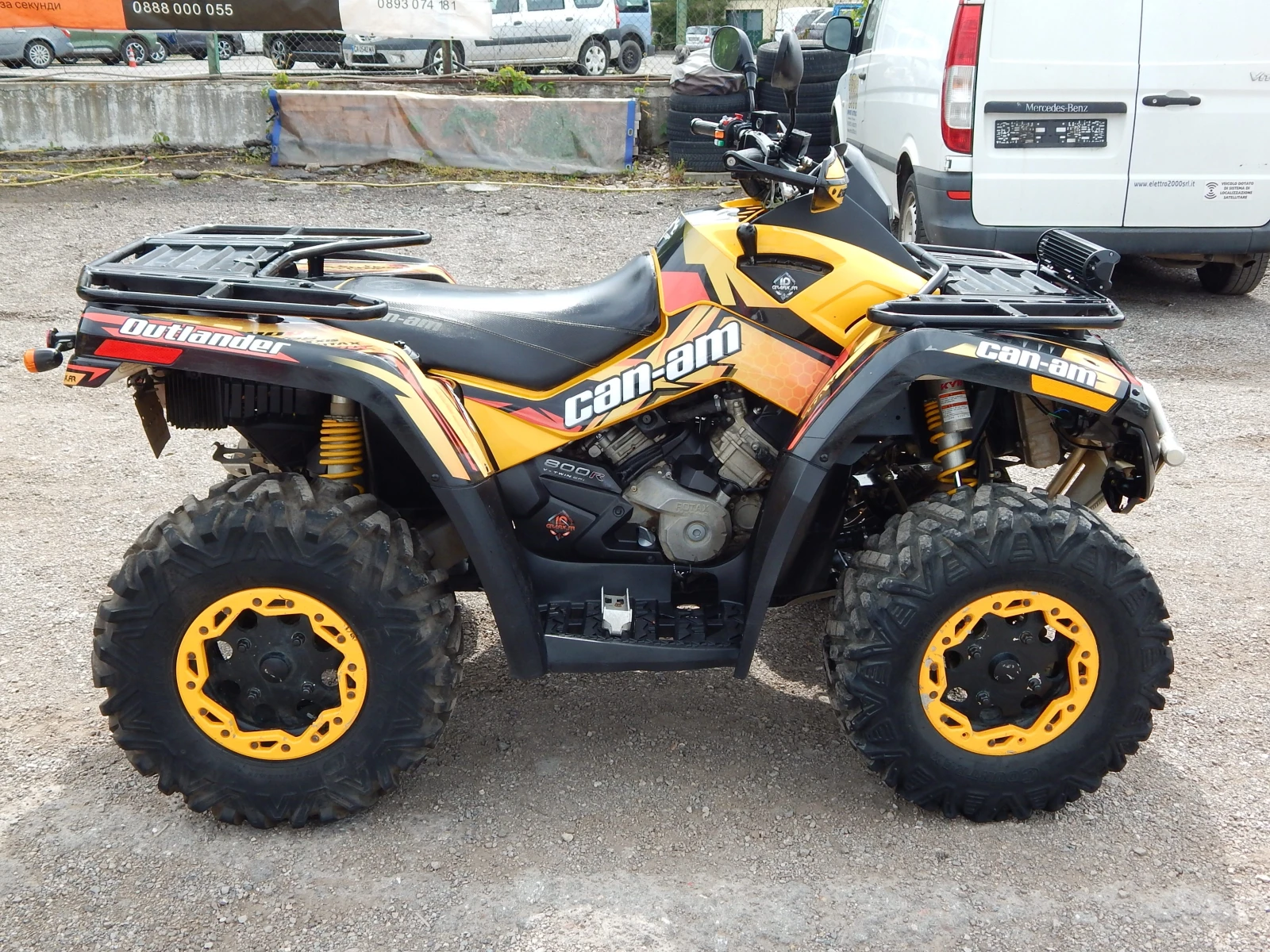 Can-Am Outlander * 800* 4X4* ХИДРАВЛИКА* , снимка 4 - Мотоциклети и мототехника - 54620167
