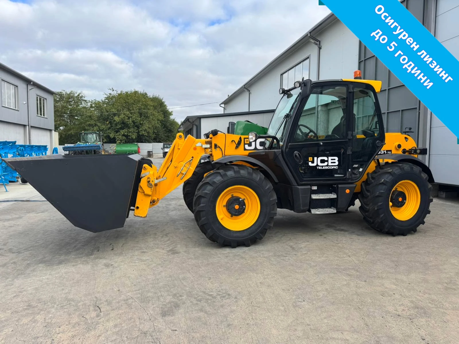 Телескопичен товарач JCB 531-70 agri - лизинг, снимка 1
