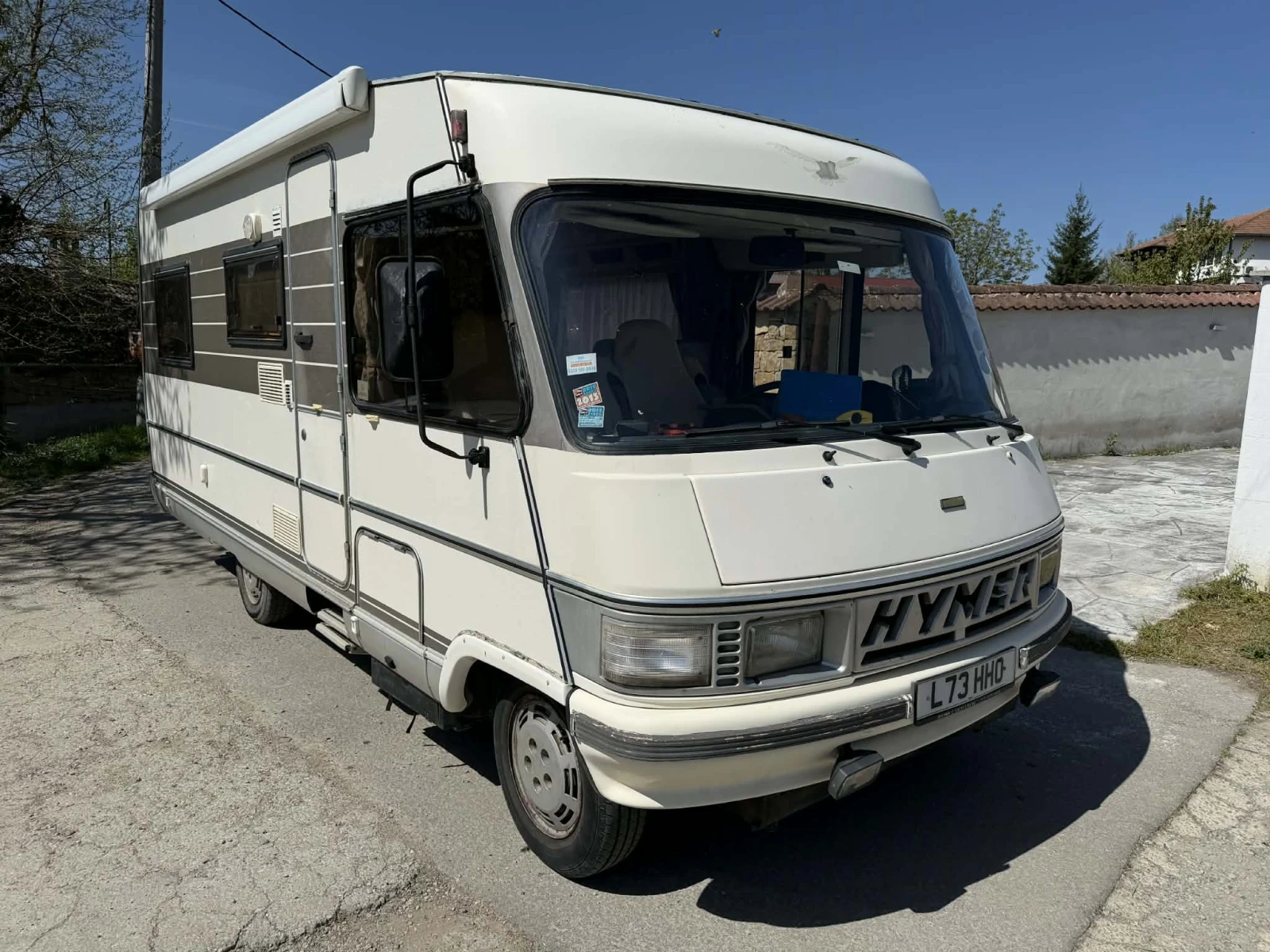 Кемпер HYMER / ERIBA Fiat Hymer 594 // ЛЯВ ВОЛАН, снимка 4 - Каравани и кемпери - 54269835