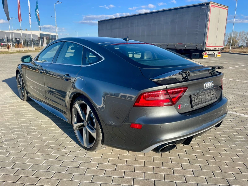 Audi Rs7 V8 TFSI+ Matrix+ Sportback+ S-line+ , снимка 5 - Автомобили и джипове - 42970237