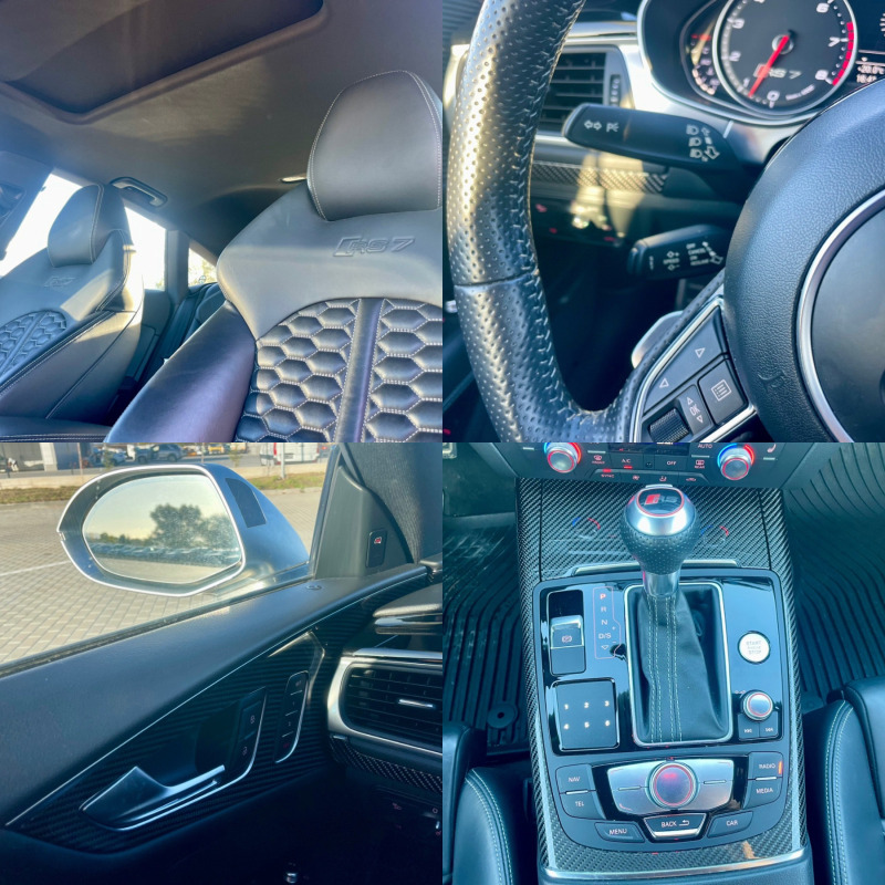 Audi Rs7 4.0V8 TFSI+Matrix+Sportback+S-line+, снимка 16 - Автомобили и джипове - 42970237