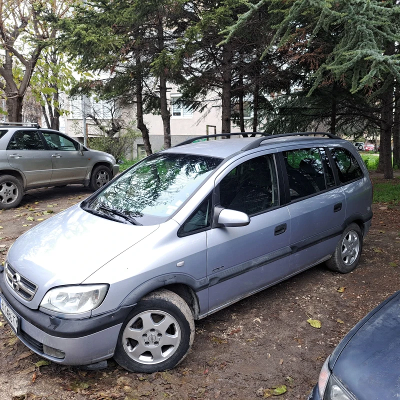 Opel Zafira Газ, климатик, снимка 3 - Автомобили и джипове - 48253477