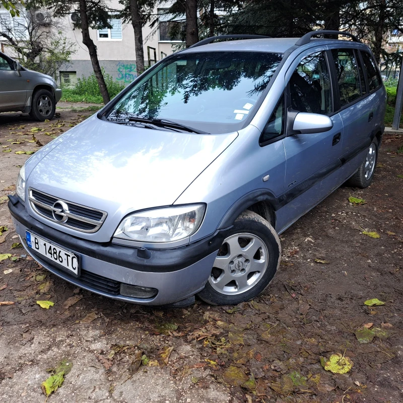 Opel Zafira Газ, климатик, снимка 4 - Автомобили и джипове - 48253477