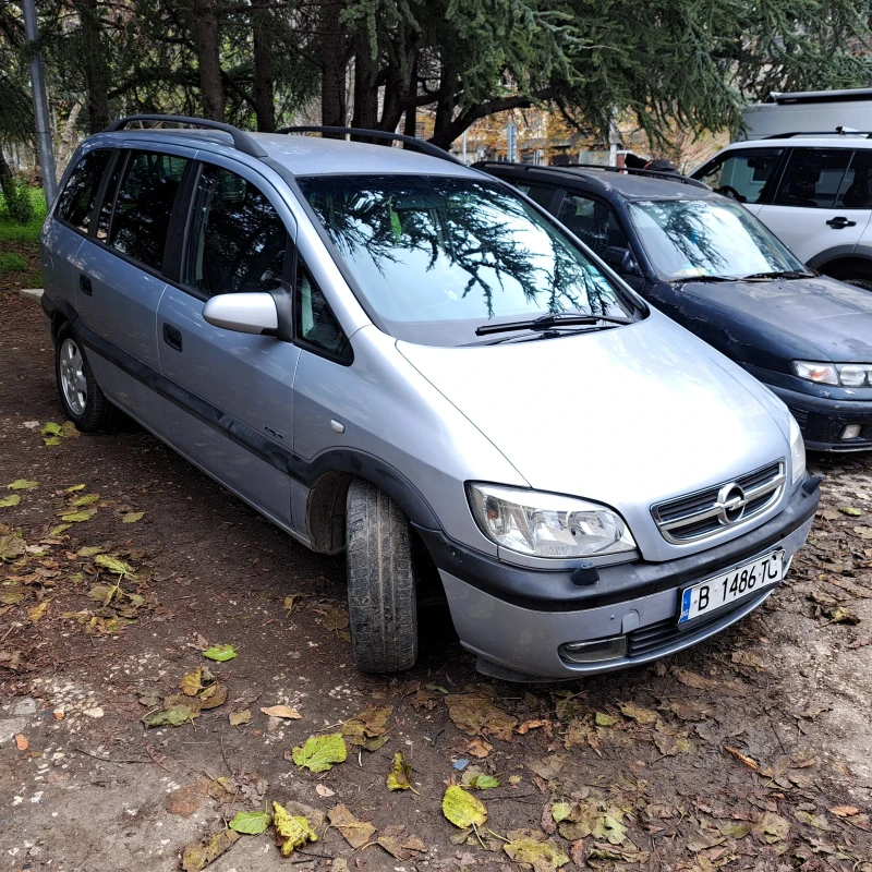 Opel Zafira Газ, климатик, снимка 7 - Автомобили и джипове - 48253477