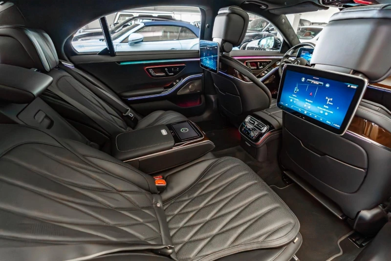 Mercedes-Benz S 63 AMG E-PERFORMANCE/LONG/DRIVE PILOT/BURM/PANO/HEADUP/TV, снимка 16 - Автомобили и джипове - 51855426