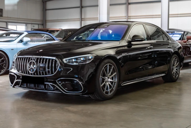 Mercedes-Benz S 63 AMG E-PERFORMANCE/LONG/DRIVE PILOT/BURM/PANO/HEADUP/TV, снимка 3 - Автомобили и джипове - 51855426