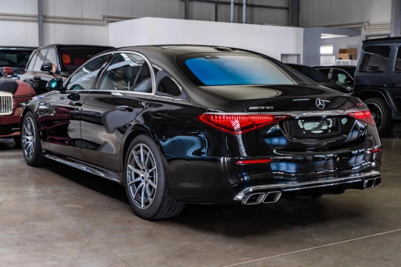 Mercedes-Benz S 63 AMG E-PERFORMANCE/LONG/DRIVE PILOT/BURM/PANO/HEADUP/TV, снимка 5 - Автомобили и джипове - 51855426