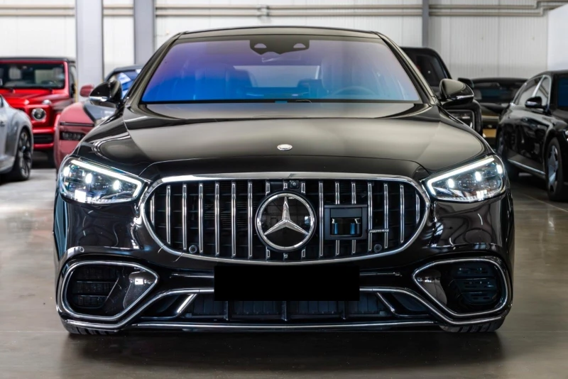 Mercedes-Benz S 63 AMG E-PERFORMANCE/LONG/DRIVE PILOT/BURM/PANO/HEADUP/TV, снимка 2 - Автомобили и джипове - 51855426
