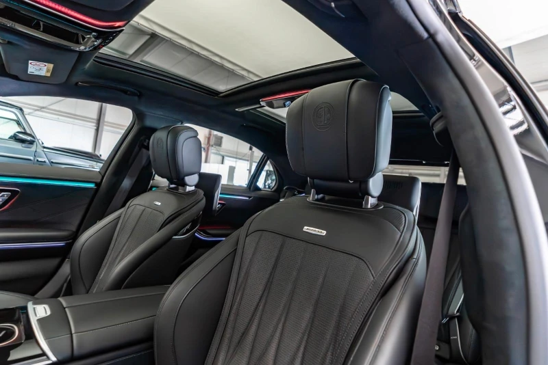 Mercedes-Benz S 63 AMG E-PERFORMANCE/LONG/DRIVE PILOT/BURM/PANO/HEADUP/TV, снимка 9 - Автомобили и джипове - 51855426