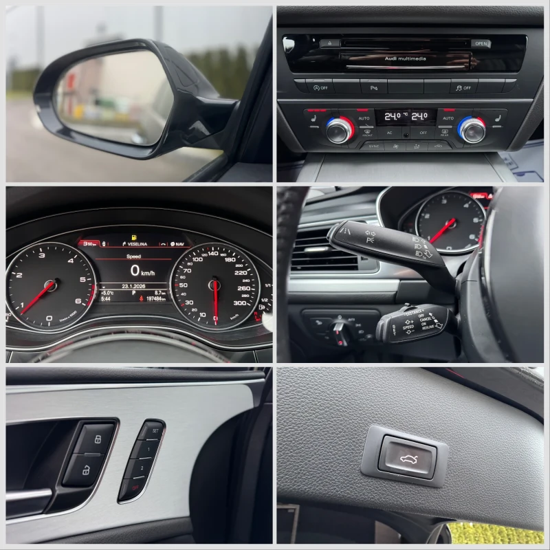 Audi A6 3.0BiTDI Quattro/3xS-Line/8ZF/ШВЕЙЦАРИЯ!!!, снимка 17 - Автомобили и джипове - 53224012