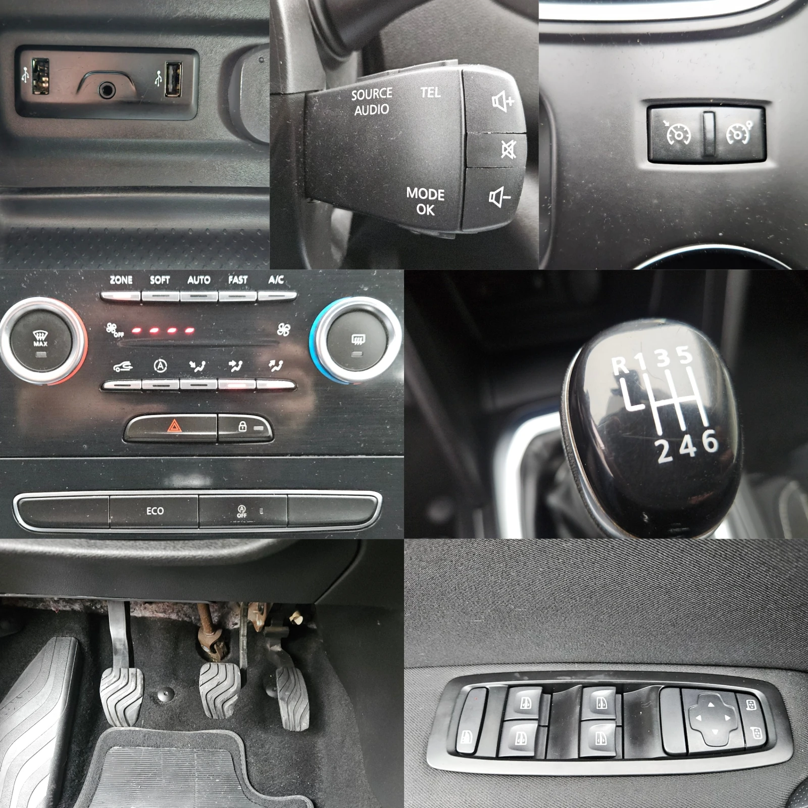 Renault Megane 1.5DCI/SPORTER/BLACK FRIDAY/6/LED/ACC//EU6 | Mobile.bg   14