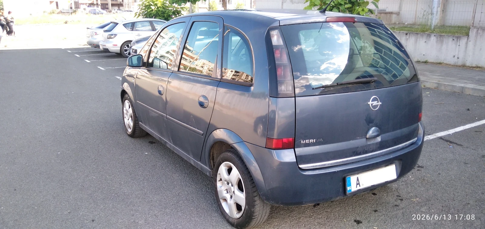 Opel Meriva 1.4 i, снимка 4 - Автомобили и джипове - 54895410