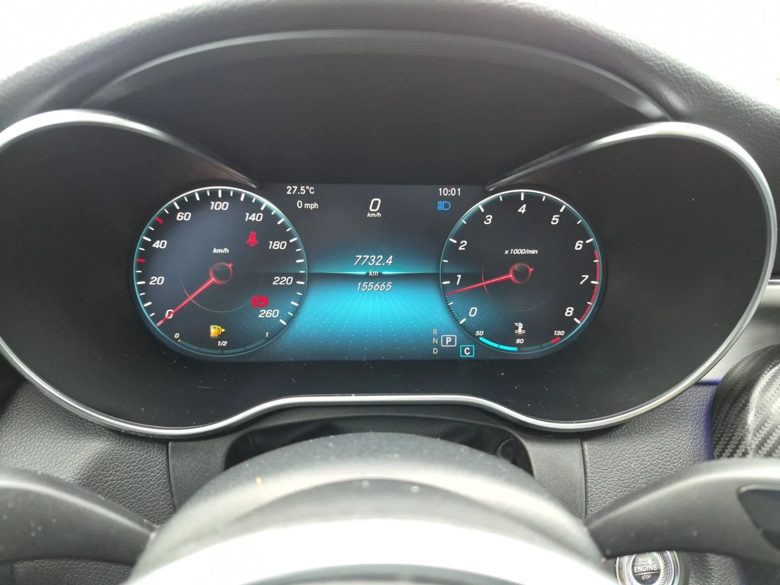 Mercedes-Benz C 300 * AMG Line * Multibeam * CARFAX * , снимка 7 - Автомобили и джипове - 56158795