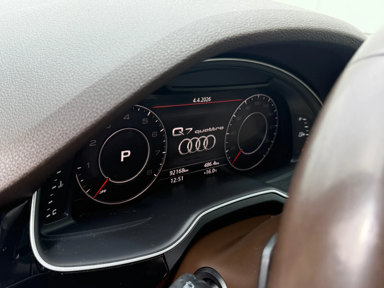 Audi Q7 92000 км РЕАЛНИ, снимка 9 - Автомобили и джипове - 54088934