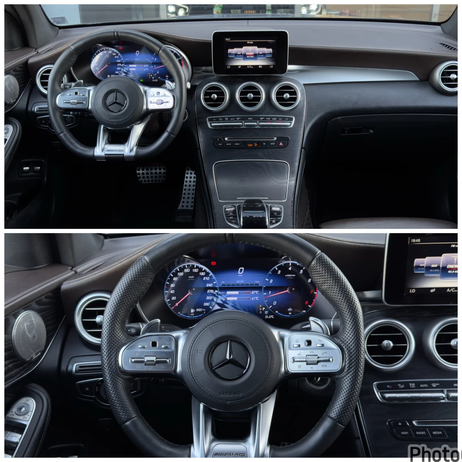 Mercedes-Benz GLC 220 AMG  4Matic, снимка 13 - Автомобили и джипове - 55878953