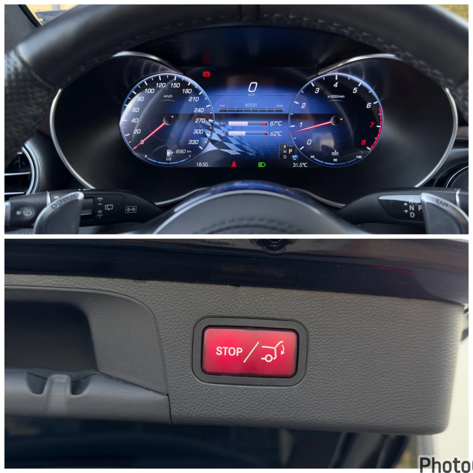 Mercedes-Benz GLC 220 AMG  4Matic, снимка 14 - Автомобили и джипове - 55878953