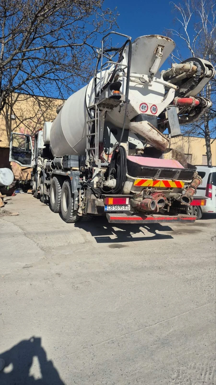 Бетон помпа Iveco, снимка 3 - Индустриална техника - 54132288