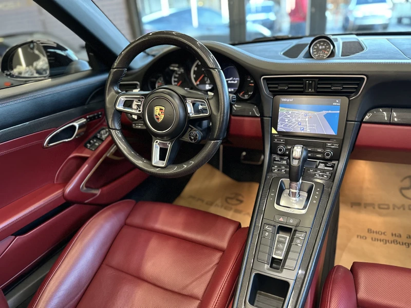 Porsche 911 Turbo S CABRIO* FULL* CERAMIC* , снимка 9 - Автомобили и джипове - 48042293