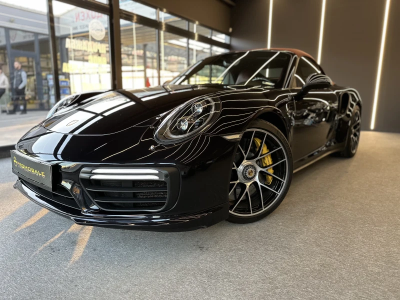 Porsche 911 Turbo S CABRIO* FULL* CERAMIC* , снимка 1 - Автомобили и джипове - 48042293