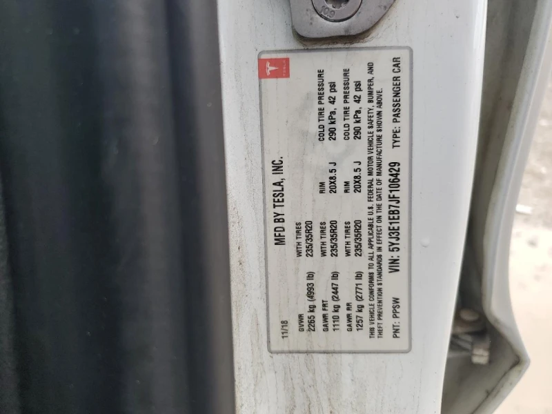 Tesla Model 3 Performance Track mode 4х4, USA НАЛИЧНА !!!, снимка 16 - Автомобили и джипове - 50663673