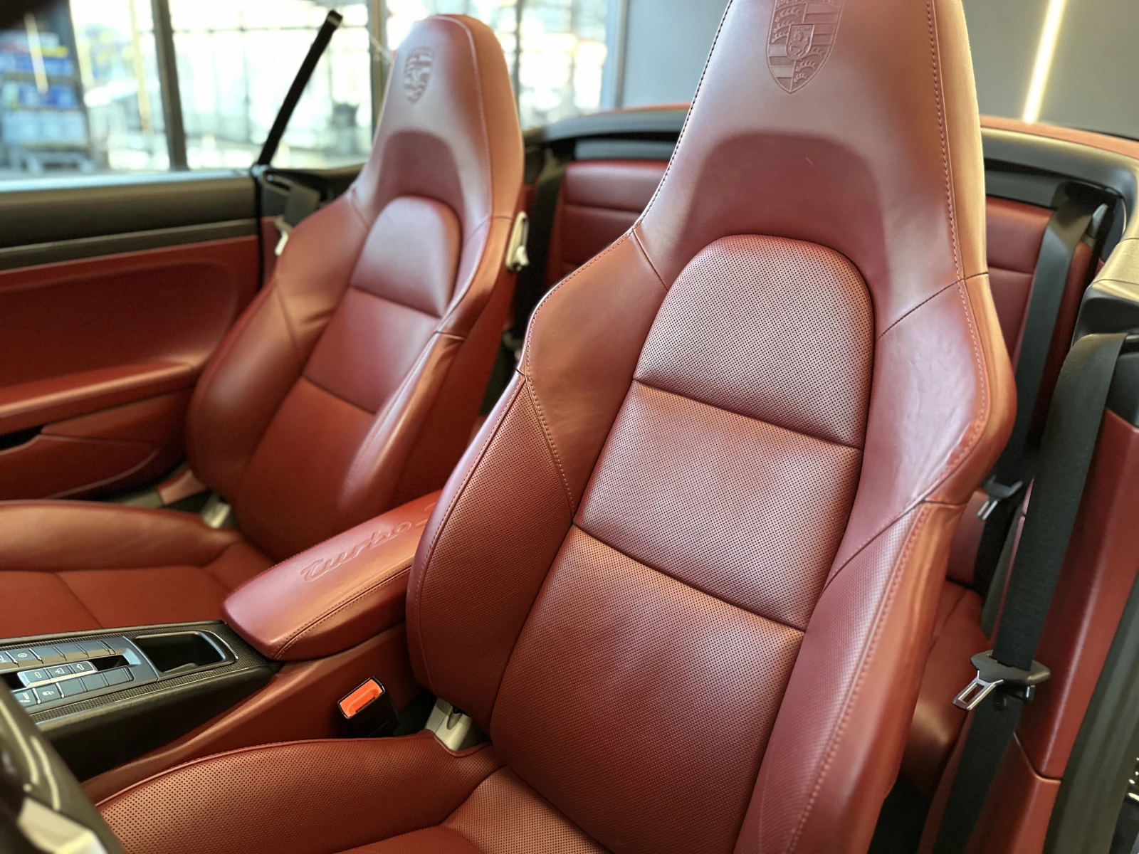 Porsche 911 Turbo S CABRIO* FULL* CERAMIC*  | Mobile.bg   16