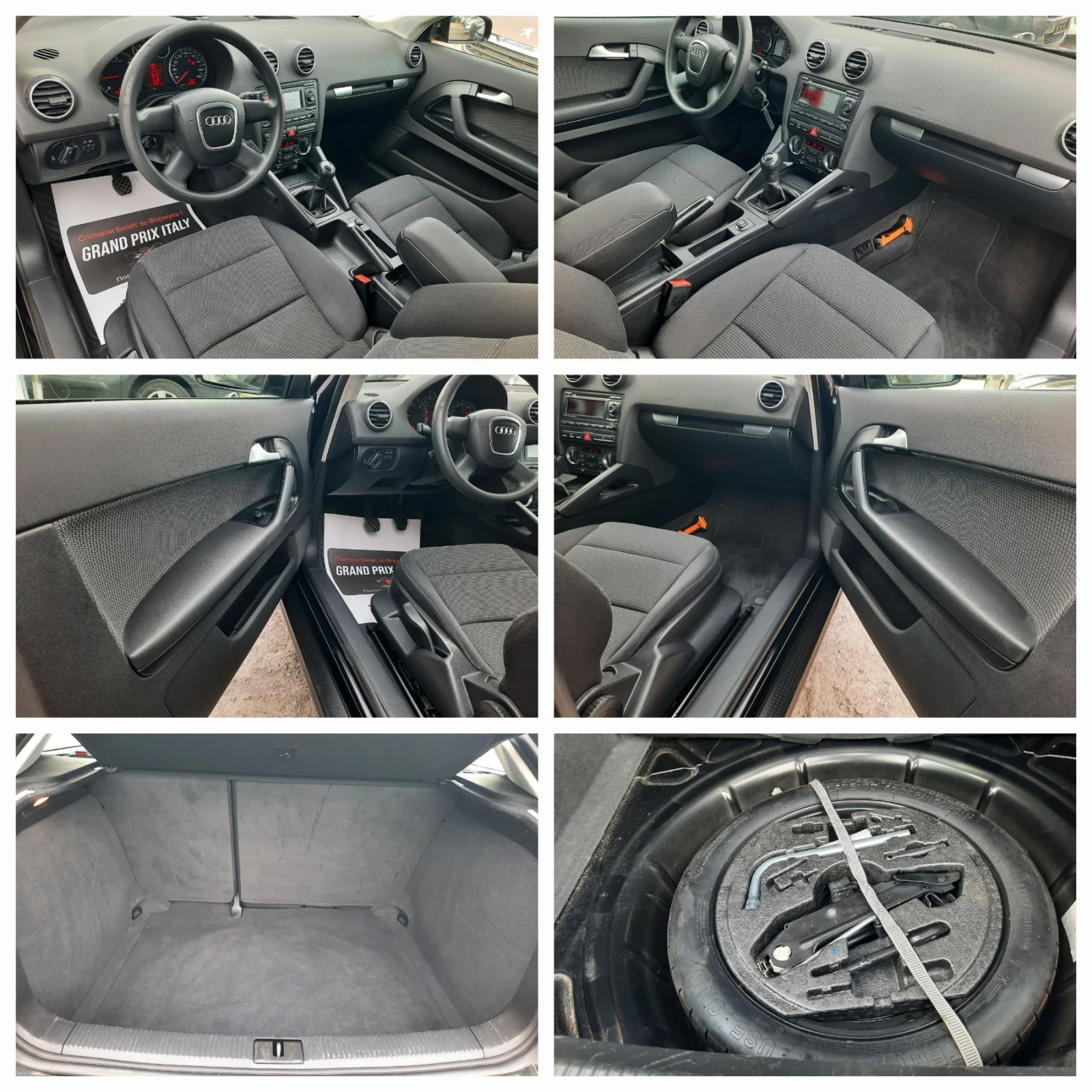 Audi A3 2009та 1.9TDI  НОВА, снимка 12 - Автомобили и джипове - 54768262