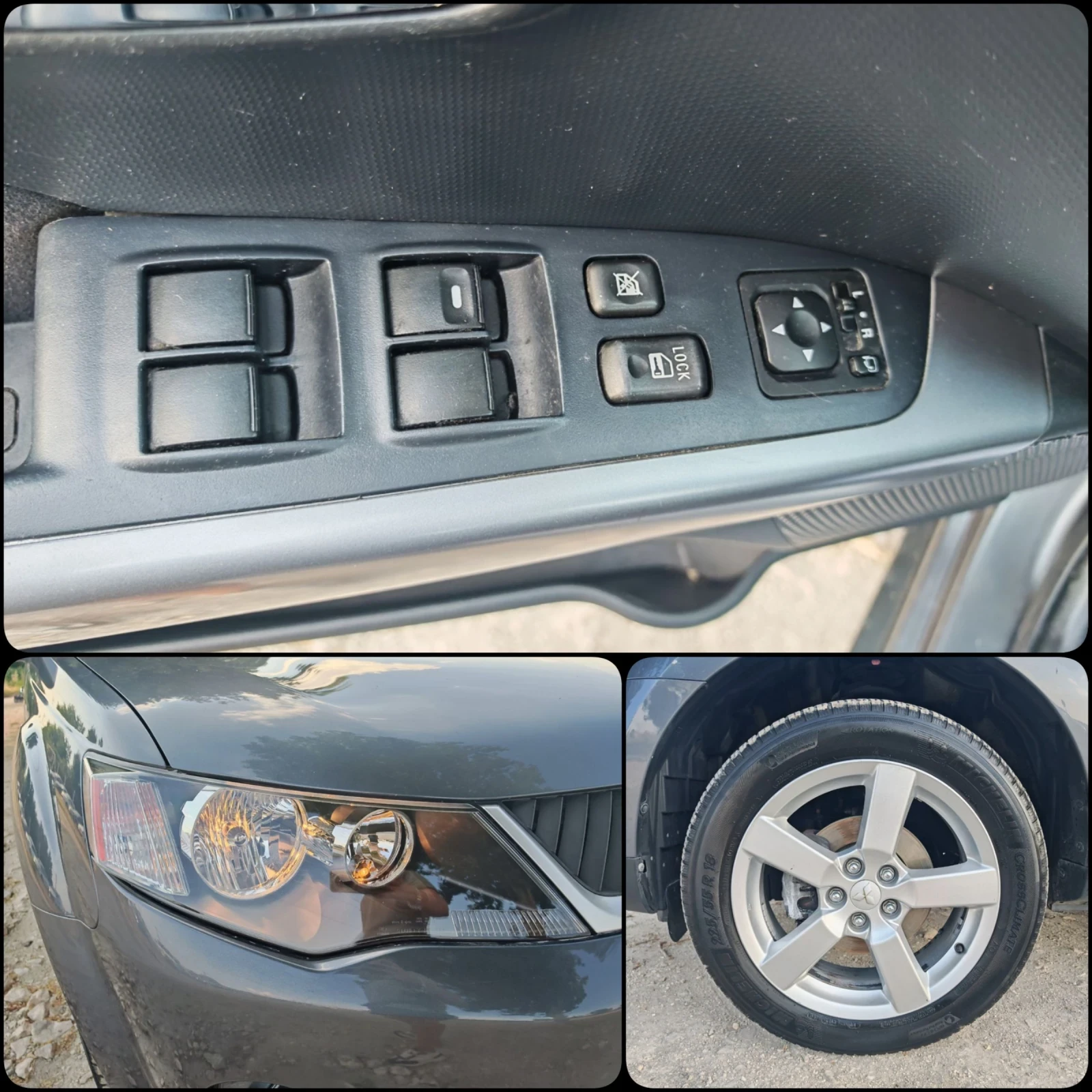 Mitsubishi Outlander 2.0 ДИЗЕЛ 140 К.С !4Х4!7МЕСТА! КАТО НОВА!КАПАРИРАН - изображение 9