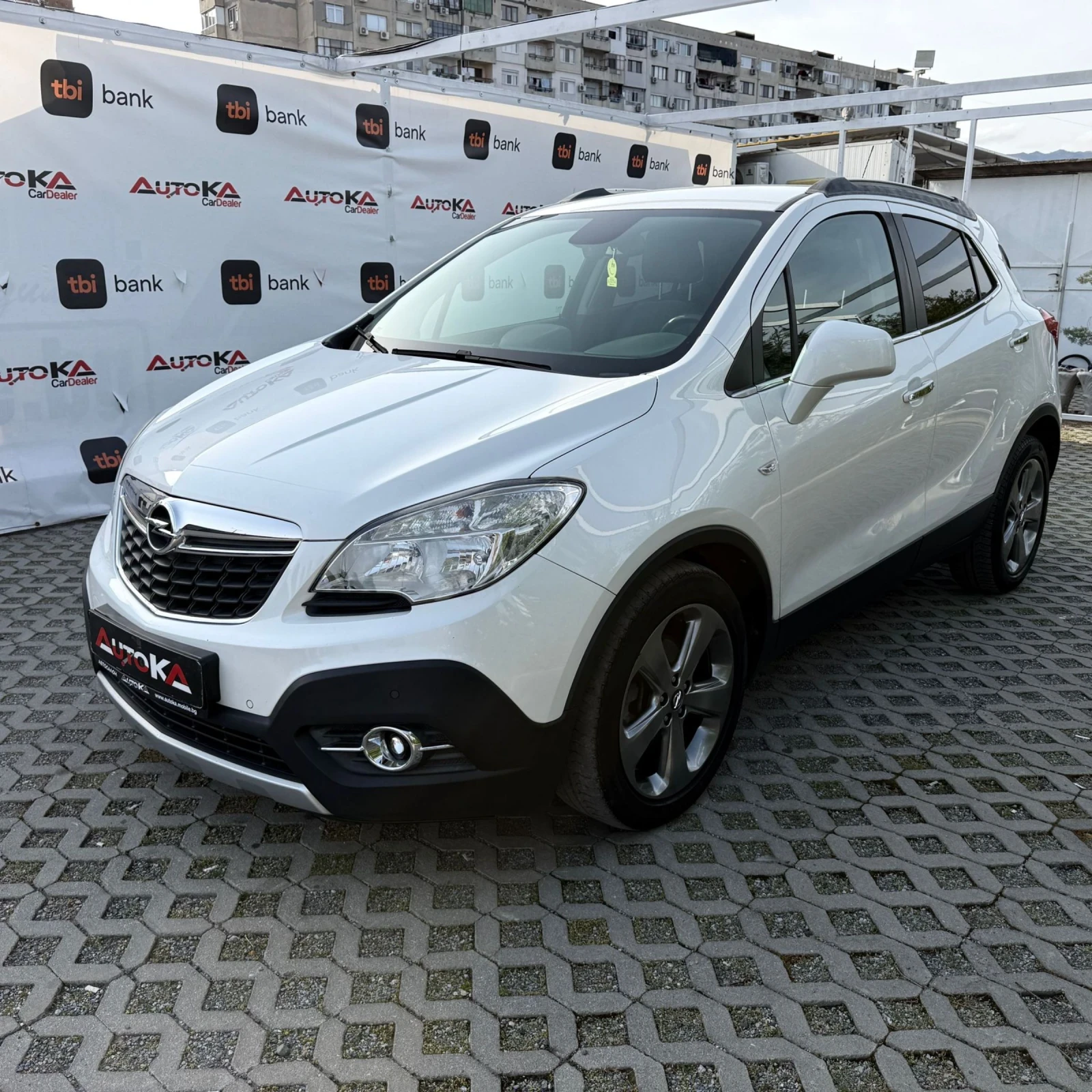 Opel Mokka 1.4T-140кс= ФАБРИЧНА ГАЗ= АВТОПИЛОТ= 6ск= EURO 6B, снимка 6 - Автомобили и джипове - 54246097