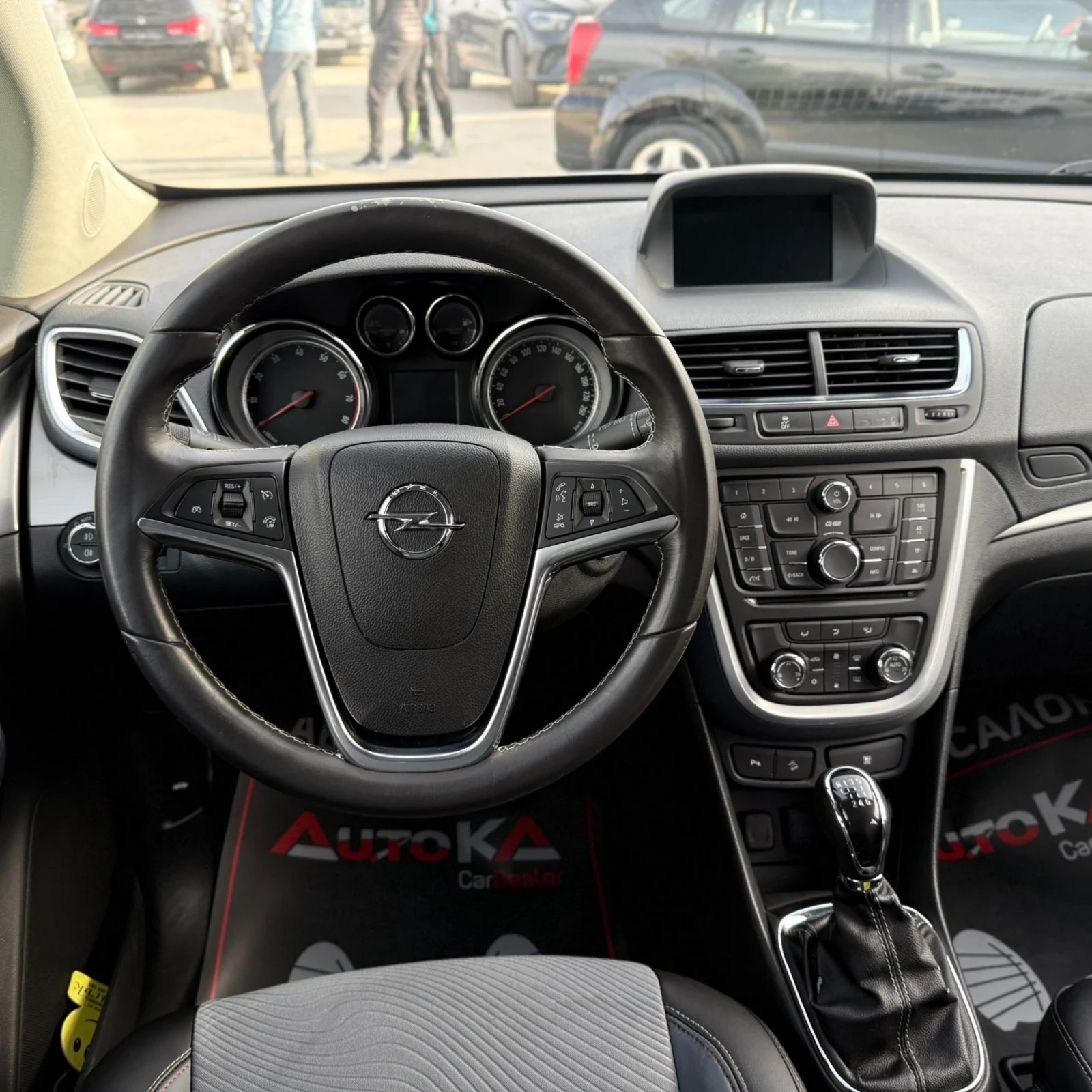 Opel Mokka 1.4T-140кс= ФАБРИЧНА ГАЗ= АВТОПИЛОТ= 6ск= EURO 6B, снимка 11 - Автомобили и джипове - 54246097