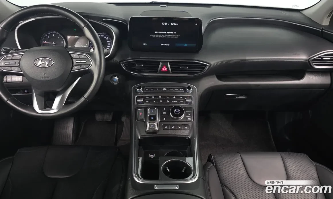 Hyundai Santa fe 2.2L !EXCLUSIVE! ПОДГРЕВ, ОБДУХВАНЕ, КАМЕРИ, снимка 7 - Автомобили и джипове - 54933928