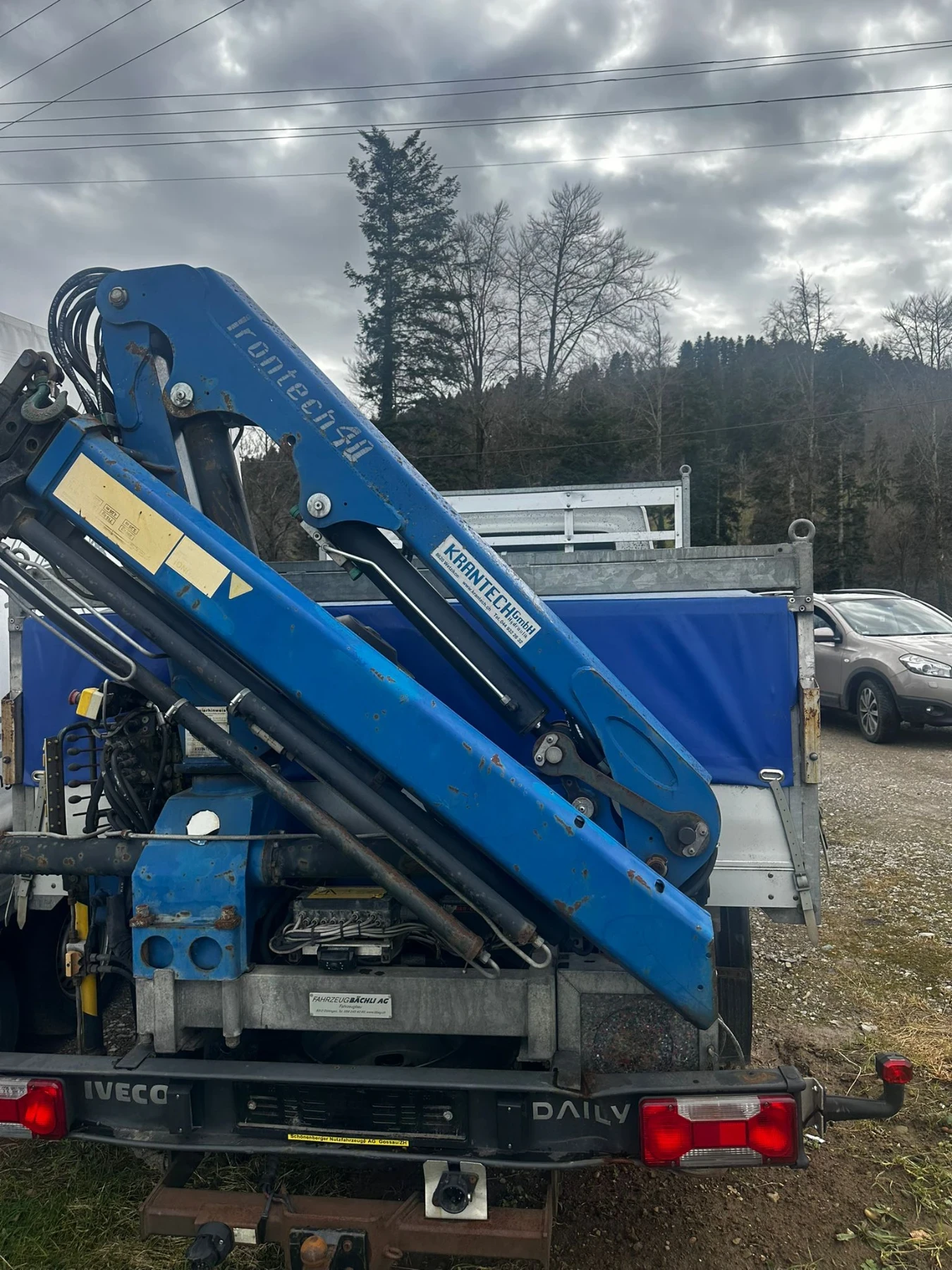 Iveco Daily 35c18* КРАН* 7.20метра* ШВЕЙЦАРИЯ*  - изображение 4